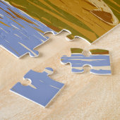 Hwange National Park Zimbabwe Travel Art Vintag Puzzle (Seite)