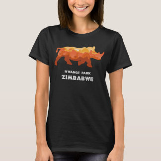 Hwange Park, Zimbabwe Safari National Park Game Re T-Shirt