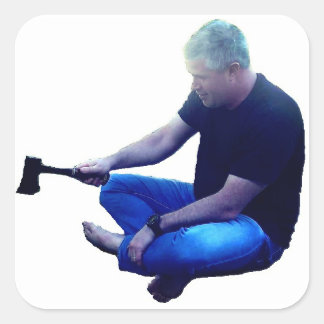 HWD-Aufkleber Quadratischer Aufkleber