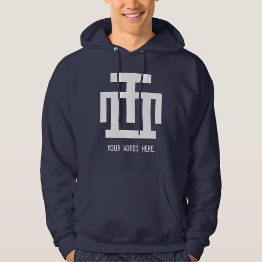HWE MU Symbol DUA | der Hoodie (Vorderseite)
