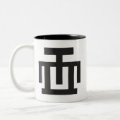 HWE MU Symbol DUA | der Zweifarbige Tasse (Links)