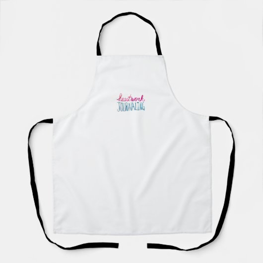 HWJ Black laced Schürze (Vorderseite)