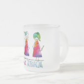 HWJ Character Mattiert Glass Tasse (VorderseiteRechts)