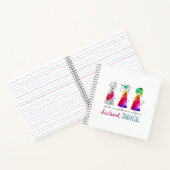 HWJ Character Spiral Mini Notebook Notizblock (Innenseite)