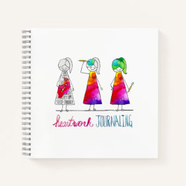 HWJ Character Spiral Mini Notebook Notizblock