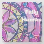 HWJ Fully Human Stone Untersetzer (Vorderseite)