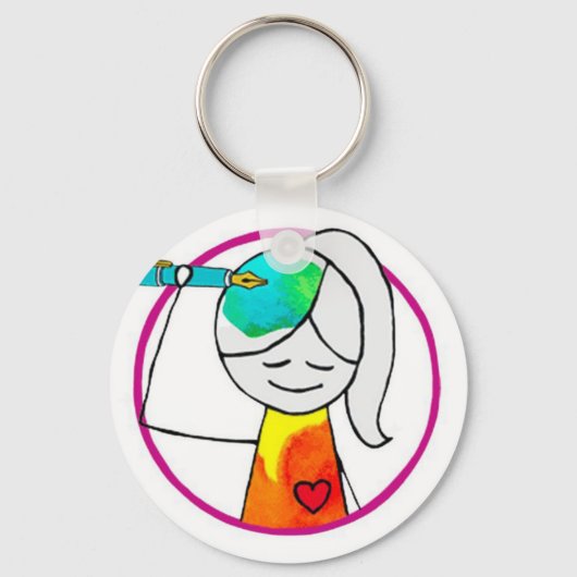 HWJ-Logo-Schlüsselanhänger Schlüsselanhänger (Vorderseite)