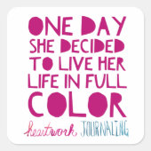 HWJ One Day Sticker (Vorderseite)