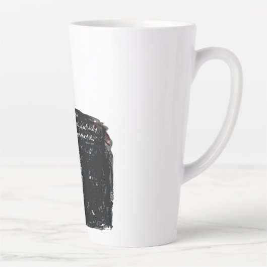 HWJ Sie wurden Latte-Tasse gepflanzt Milchtasse (Rechts)