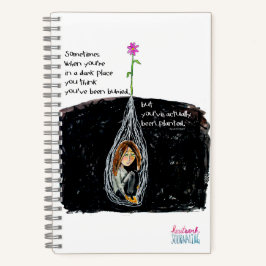 HWJ Sie wurden Planted Spiral Notebook Notizblock