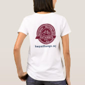 HWP-Logo-Damenvorführhemd T-Shirt (Rückseite)