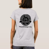 HWP-Logo-Damenvorführhemd T-Shirt (Rückseite)