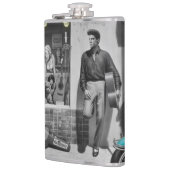 HWY 51 Silber 2 Flachmann (Links)