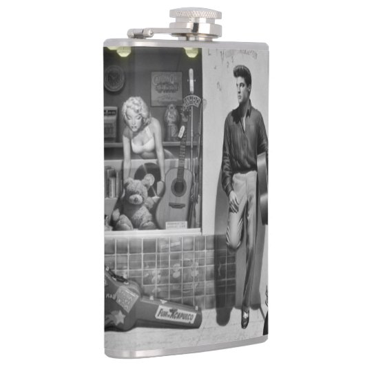 HWY 51 Silber 2 Flachmann (Rechts)