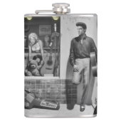 HWY 51 Silber 2 Flachmann (Vorderseite)