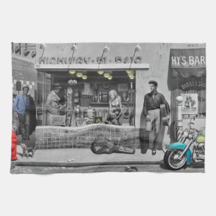 HWY 51 Silber 2 Handtuch