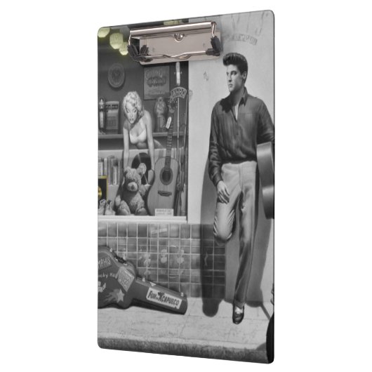 HWY 51 Silber Klemmbrett (Links)