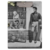 HWY 51 Silber Klemmbrett (Vorderseite)