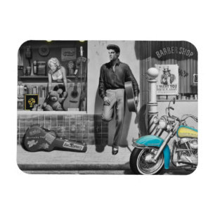 HWY 51 Silber Magnet