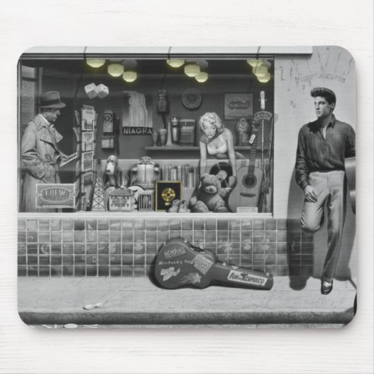 HWY 51 Silber Mousepad (Vorne)