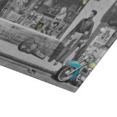 HWY 51 Silber Schneidebrett (Ecke)