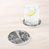 HWY 51 Silber Untersetzer (Seite)