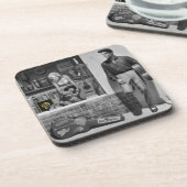 HWY 51 Silber Untersetzer (Linke Seite)