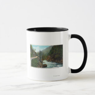 Hwy View Ausable River bei Wilmington Tasse