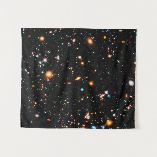 HXDF Deep Space Small Wandteppich (Vorderseite (Horizontal))