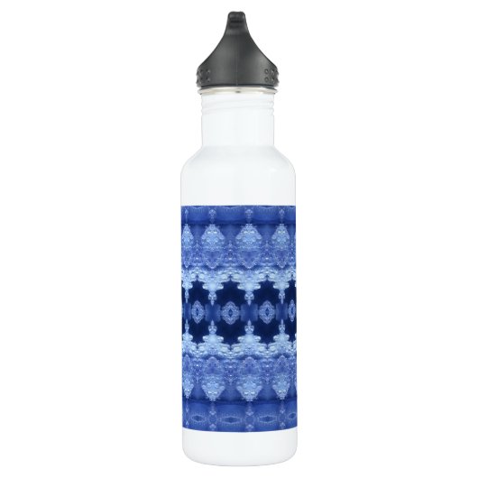 Hy Blue Ikat 2 Edelstahlflasche (Rechts)