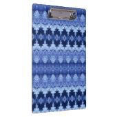 Hy Blue Ikat 2 Klemmbrett (Rechts)