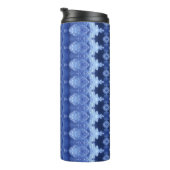 Hy Blue Ikat 2 Thermosbecher (Nach rechts gedreht)