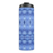 Hy Blue Ikat 3 Thermosbecher (Vorderseite)