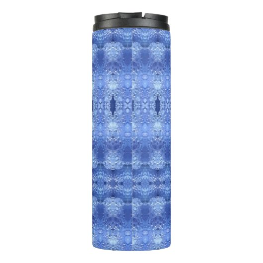 Hy Blue Ikat 3 Thermosbecher (Rückseite)