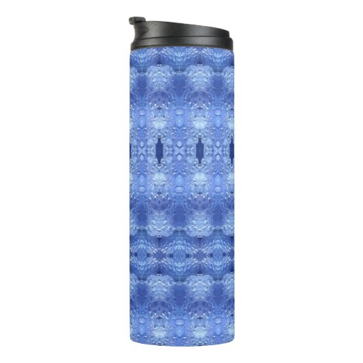 Hy Blue Ikat 3 Thermosbecher (Nach rechts gedreht)