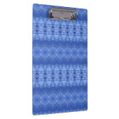 Hy Blue Ikat 4 Klemmbrett (Rechts)