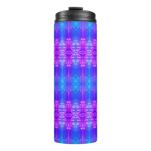 Hy Blue Ikat 4 Mia Thermosbecher (Vorderseite)