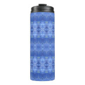 Hy Blue Ikat 4 Thermosbecher (Vorderseite)