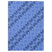 Hy Blue Ikat 5 Klemmbrett (Rückseite)