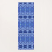 Hy Blue Ikat 7 Yogamatte (Rückseite)