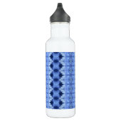 Hy Blue Ikat 8 Edelstahlflasche (Rechts)