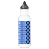 Hy Blue Ikat 8 Edelstahlflasche (Links)