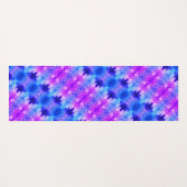 Hy Blue Ikat 8 Miami Yogamatte (Rückseite (Horizontal))