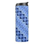 Hy Blue Ikat 8 Thermosbecher (Nach links gedreht)