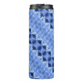 Hy Blue Ikat 8 Thermosbecher (Rückseite)