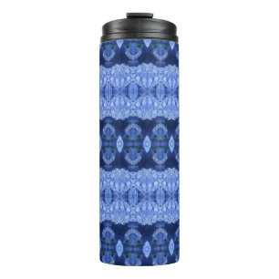 Hy Blue Ikat 9 Thermosbecher