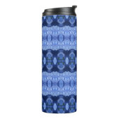 Hy Blue Ikat 9 Thermosbecher (Nach links gedreht)