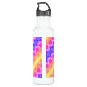 Hy Blue Ikat Ipanema Edelstahlflasche (Rückseite)