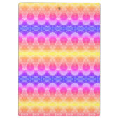 Hy Blue Ikat Klemmbrett (Rückseite)