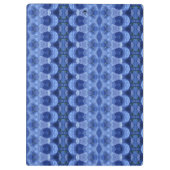 Hy Blue Ikat Klemmbrett (Rückseite)